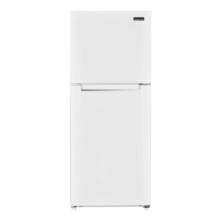 Magic Chef 10.1 cu ft Top Freezer Refrigerator in White