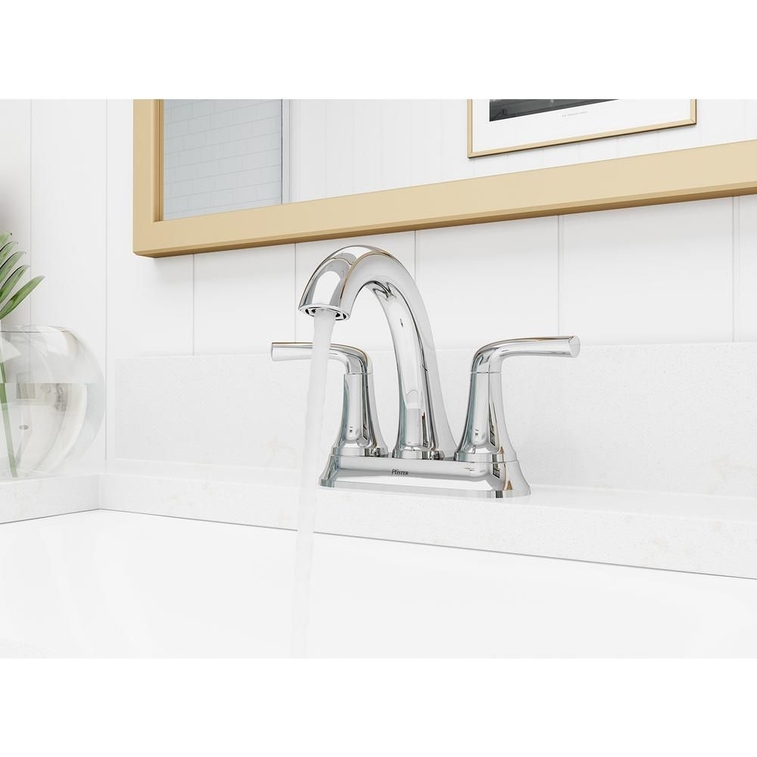 Pfister Ladera 4 in Centerset 2-Handle Bathroom Faucet in Polished Chrome-2