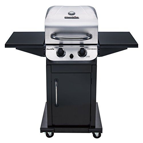 Char-Broil 463673519 Performance Series 2-Burner Cabinet Liquid Propane Gas Grill Stainless Steel-2