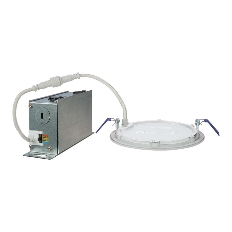 HLB 4 in Selectable CCT New Construction or Remodel Canless Recessed Integrated LED Kit-2